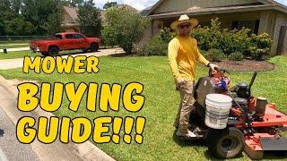 Buying Your First Commercial Lawn Mower