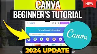 How to Use Canva in 2024 - Complete Beginner's Tutorial