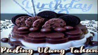 Puding Ulang Tahun Simple || puding susu Nutrigel - Masakan Indonesia Ala Evi gallery