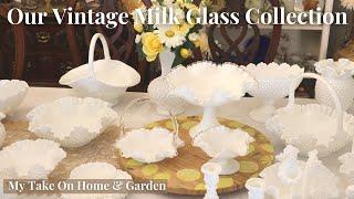 American Milk Glass & How To Identify // Fenton, Westmoreland, Indiana Glass