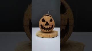 How to Make a Halloween Craft With Coconut Shell  | Coconut Shell Craft | Mr Techoo #shorts