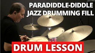 Paradiddle-diddle Jazz Drumming Fill  - Jazz Drum Lessons