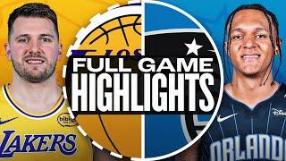 LAKERS at MAGIC | FULL GAME HIGHLIGHTS | March 24, 2025