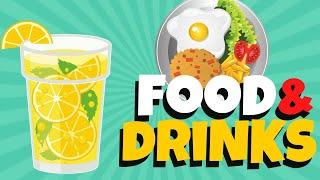 Food and Drinks in English | Learn English Vocabulary