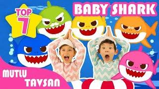 BABY SHARK OYNAYALIM balık  | Çocuk Şarkıları | Mutlu Tavşan