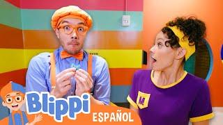 Blippi y Meekah en la Fábrica de los colores NYC | Aprende con Blippi | Videos educativos para niños