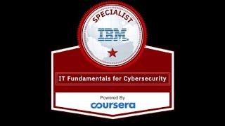 IBM IT Fundamentals for Cybersecurity Certificate Specialization Review