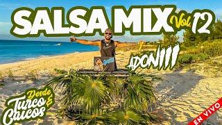SALSA CLASICA VOL 12   LAS 12 MEJORES SALSA | MEZCLADA EN VIVO POR DJ ADONI ️  ( SALSA MIX )