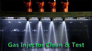 Gas Injector Cleaning and Flow Bench Testing Service