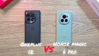 Oneplus 12 vs Honor Magic 6 Pro Speed, RAM, Battery, Temperature, Geekbench, 3DMark Test!