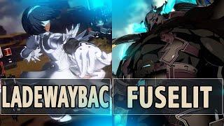 GBVSR:Ladewaybac (2B) Vs Fuselit (Vaseraga)| High Level Gameplay.