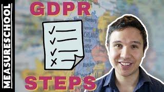 GDPR Compliance - The steps that I take to prepare