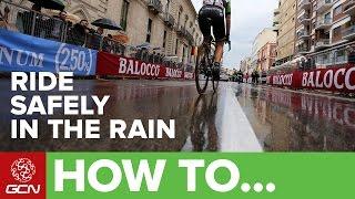 How To Ride Safely In The Rain