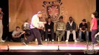 Nelson vs Cintia - Popping Day One - BBoy Championships 2010