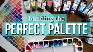 Building the PERFECT WATERCOLOR PALETTE