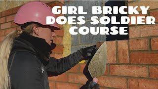 Girl Bricky does soldier course