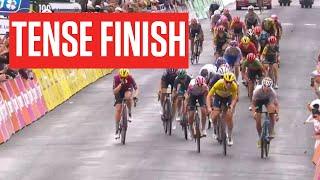 TENSE FINISH In Stage 2 Of Tour de France Femmes 2023