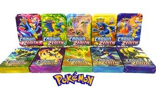 Crown Zenith Pokemon Tin Box & Mystery Box Unboxing | Pokemon Tin Box | Pokemon Mystery Box #pokemon