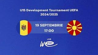 LIVE! Moldova U15 - Macedonia de Nord U15