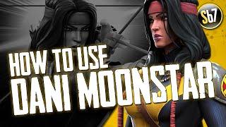 How to Use DANI MOONSTAR - Damage Rotation and Nick Fury Guide