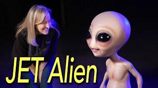 JET Alien Prop by Distortions Unlimited Featured On Making Monsters TV Show