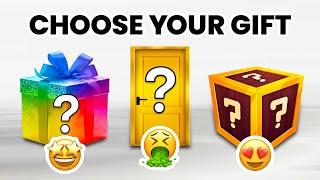 Choose Your Gift!  Mystery GIFT, Mystery DOOR or Mystery BOX Edition  Quiz Time