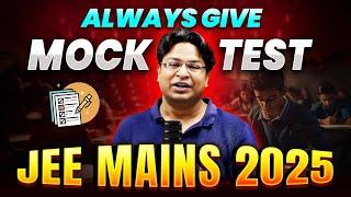 How to Attempt Mock Tests When Your Syllabus Isn’t Complete?  | JEE Mains 2025