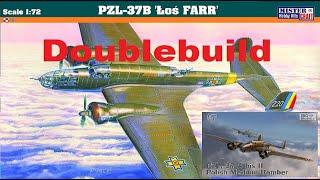 Building an IBG PZL-37, and a Mister Craft(ZTS) PZL-37 in 1/72 scale. Doublebuild part 2.