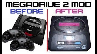 Sega Gensesis Flashback HD conversion mod to MegaDrive 2 + Sonic & Knuckles test