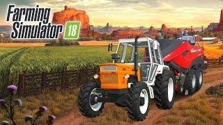 Farming Simulator 18! Fs 18 Making Roll Bales || fs 18 || 4U Farming