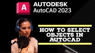 1-4 How to select objects in AutoCAD (AutoCAD Tutorial)