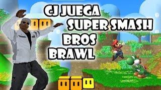 GTA San Andreas Loquendo - CJ Juega Super Smash Bros Brawl