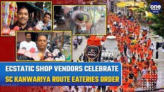 Kanwar Yatra Nameplate Controversy: Shop Vendors Cheer as Nameplates Come Down | Watch