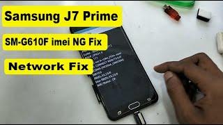 Samsung J7 Prime SM-G610F imei NG Fix Imei Repair GsmProFix