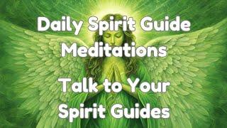 Daily Meditations Talk To Your Spirit Guides by Jon Binnie