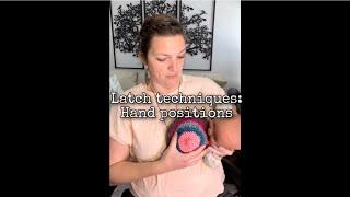 Latching newborn baby for better feeding