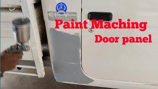 Bolero pickup door panel paint Maching.