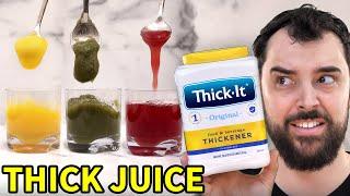 We made thick juice (weirder than expected)