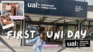 First Day of Uni!  UAL! & AirPods Unboxing  || Mona Yadav