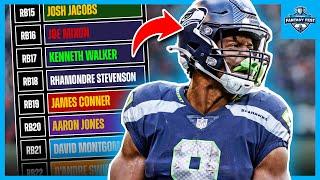 2024 Fantasy Football Draft Rankings & Tiers | Top 40 Running Backs