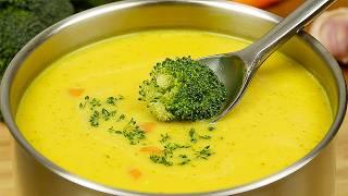 I cooked this vegetable cream soup with broccoli every 3 days and lost 10kg in a month.