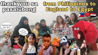 From Pinas to England to Egypt, salamat sa Pasalubong