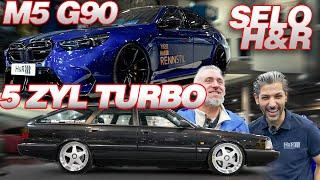 Got a new M5 as a gift, but dream of a 5 cylinder turbo Audi? Tuning talk with Selo from H&R