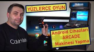 Android Cihazınızı Arcade Makinesine Dönüştürün (Tv Box , Tv , Telefon , Tablet vs)