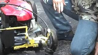 Trimmer and Edger Lawn Mower Attachment