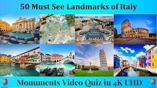 Guess these Italian Monuments | famous landmarks of Italy