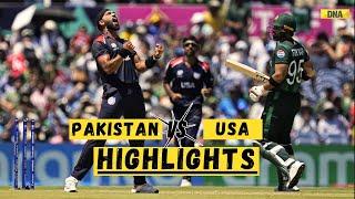 Pakistan Vs USA Highlights: USA Won By 5 Runs In Super Over Against Pakistan I T20 World Cup 2024