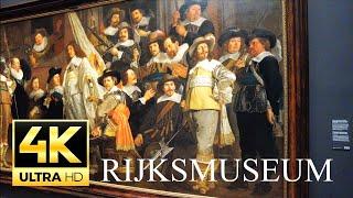 Rijksmuseum  4K   AMSTERDAM  full museum tour 4K UHD Vermeer  Rembrandt  Frans Hals