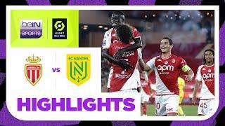 摩納哥 4-0 南特 | Ligue 1 23/24 Match Highlights HK