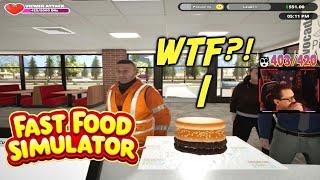 FIRST DAY ON THE JOB! (Fast Food Simulator) Gameplay With Troy and Poopy!